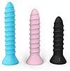Variable Speed Intense Spiral Vibrator G-Spot Vibrator Threaded Stimulation